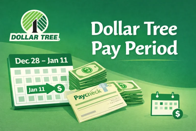 how to check dollar tree pay period